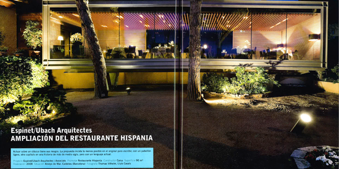 THERMOCHIP en el restaurante Hispania